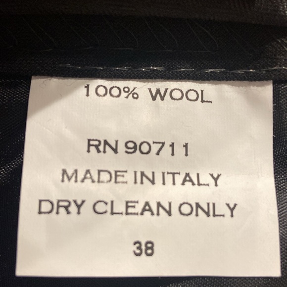 Lanificio A Rodina linen gray wool cuffed pants - Picture 7 of 9